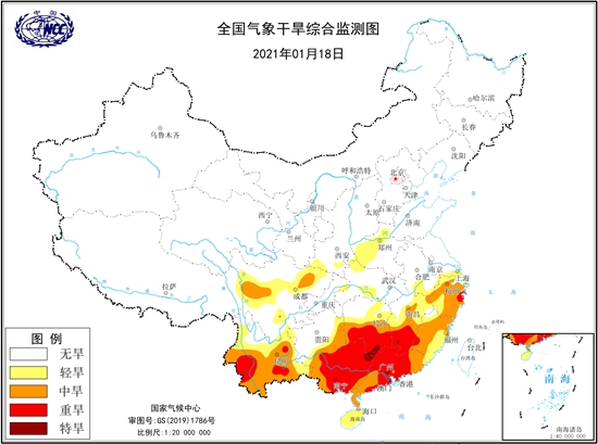 喊渴!华南多地超50天无有效降水 后天起雨水来解渴 1
